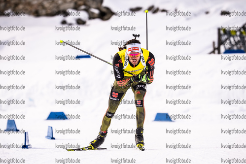 16.12.2018, xkvx, Biathlon, Deutschlandpokal Martell, Verfolgung, v.l. DORFER Matthias