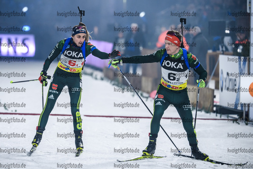 29.12.2018, xkvx, Biathlon JOKA World Team Challenge, AUF SCHALKE emspor, v.l. Vanessa Voigt, Tim Grotian

(DFL/DFB REGULATIONS PROHIBIT ANY USE OF PHOTOGRAPHS as IMAGE SEQUENCES and/or QUASI-VIDEO)