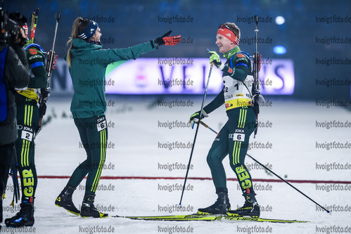 29.12.2018, xkvx, Biathlon JOKA World Team Challenge, AUF SCHALKE emspor, v.l. Vanessa Voigt, Tim Grotian

(DFL/DFB REGULATIONS PROHIBIT ANY USE OF PHOTOGRAPHS as IMAGE SEQUENCES and/or QUASI-VIDEO)
