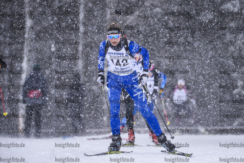 27.01.2019, xkvx, Biathlon, Deutschlandpokal Notschrei, Super Einzel, v.l. HEINEMANN Marit