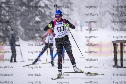 27.01.2019, xkvx, Biathlon, Deutschlandpokal Notschrei, Super Einzel, v.l. ARTINGER Linda