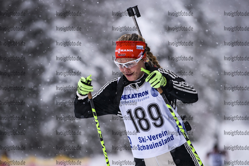 27.01.2019, xkvx, Biathlon, Deutschlandpokal Notschrei, Super Einzel, v.l. KNOLL Annika