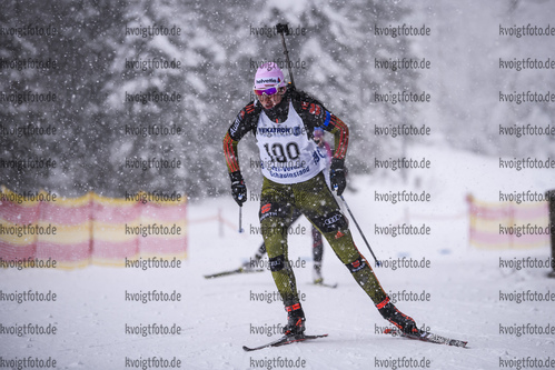 27.01.2019, xkvx, Biathlon, Deutschlandpokal Notschrei, Super Einzel, v.l. HENDEL Helene-Theresa