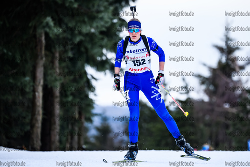 10.02.2019, xkvx, Biathlon, Deutschlandpokal Altenberg, Verfolgung, v.l. HEINEMANN Marit