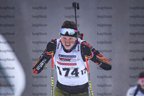 22.02.2019, xkvx, Biathlon, Deutsche Jugendmeisterschaft Kaltenbrunn, Einzel, v.l. SPARK Lisa