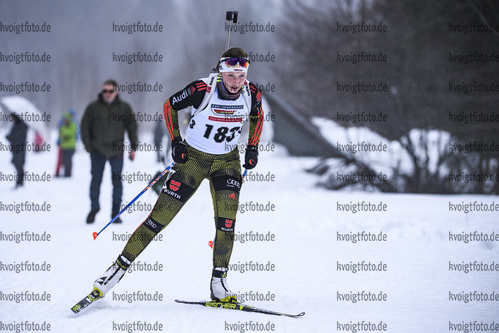 22.02.2019, xkvx, Biathlon, Deutsche Jugendmeisterschaft Kaltenbrunn, Einzel, v.l. LANGE Jessica