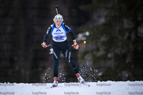 16.03.2019, xkvx, Biathlon, Deutschlandpokal Ruhpolding, Sprint, v.l. FRAVI Larina