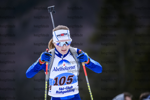 16.03.2019, xkvx, Biathlon, Deutschlandpokal Ruhpolding, Sprint, v.l. OPPENRIEDER Stephanie