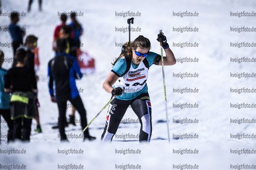 17.03.2019, xkvx, Biathlon, Deutschlandpokal Ruhpolding, Supereinzel, v.l. GLASSER Nikola