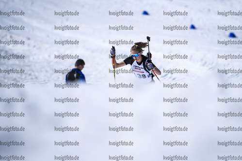 17.03.2019, xkvx, Biathlon, Deutschlandpokal Ruhpolding, Supereinzel, v.l. HEINEMANN Marit