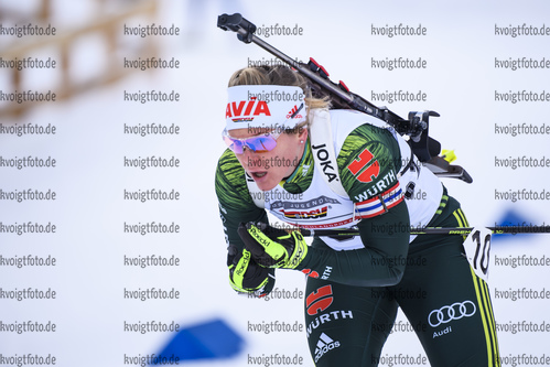 14.12.2019, xkvx, Biathlon DSV Deutschlandpokal Martell, Sprint - weiblich, v.l. Nadine Horchler (Germany)  