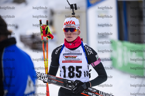 15.12.2019, xkvx, Biathlon DSV Deutschlandpokal Martell, Sprint - weiblich, v.l. Gina Marie Puderbach (Germany)  