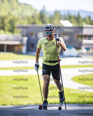03.06.2021, xkvx, Langlauf Training Ruhpolding, v.l. Paul Graef (Germany) in aktion in action competes