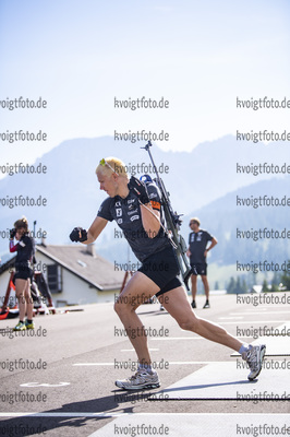 03.07.2021, xkvx, Biathlon Training Lavaze, v.l. Vetle Sjaastad Christiansen (Norway)  