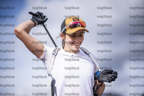 05.07.2021, xkvx, Biathlon Training Lavaze, v.l. Vanessa Voigt (Germany)  