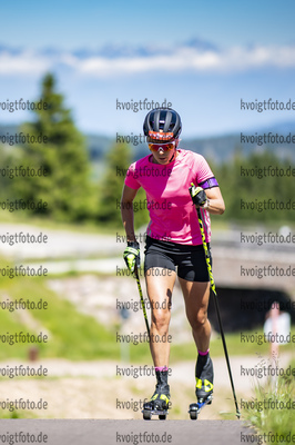 06.07.2021, xkvx, Biathlon Training Lavaze, v.l. Karolin Horchler (Germany)  