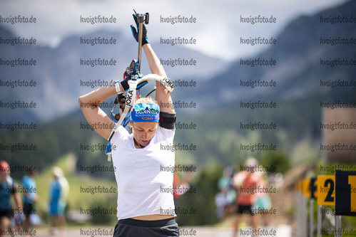 07.07.2021, xkvx, Biathlon Training Lavaze, v.l. Vanessa Hinz (Germany)  
