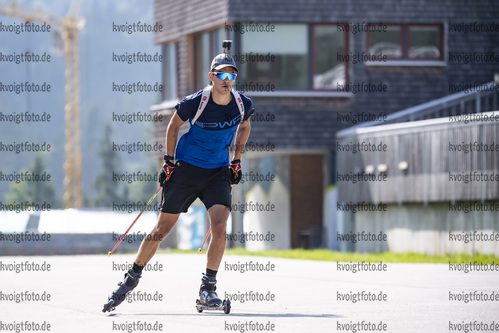 21.07.2021, xkvx, Biathlon Training Ruhpolding, v.l. Silvio Riehl (Germany)  
