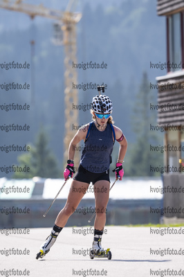 21.07.2021, xkvx, Biathlon Training Ruhpolding, v.l. Selina Grotian (Germany)  
