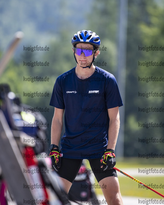 22.07.2021, xkvx, Biathlon Training Ruhpolding, v.l. Valentin Lagler (Germany)  