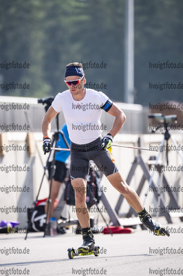 23.07.2021, xkvx, Biathlon Training Ruhpolding, v.l. Niklas Homberg (Germany)  