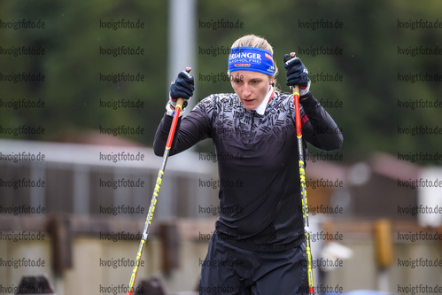 05.08.2021, xkvx, Biathlon Training Ruhpolding, v.l. Vanessa Hinz (Germany)  