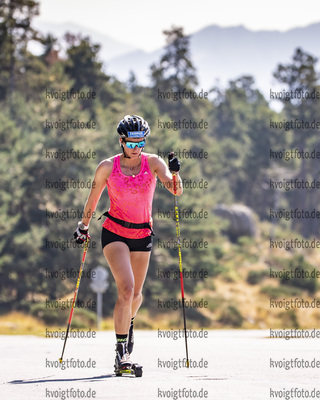 28.08.2021, xkvx, Biathlon Training Font Romeu, v.l. Vanessa Hinz (Germany)  
