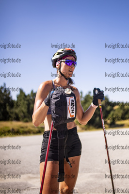 28.08.2021, xkvx, Biathlon Training Font Romeu, v.l. Denise Herrmann (Germany) / HAAS  