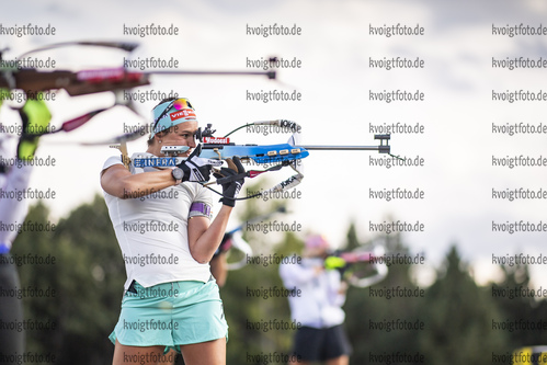 30.08.2021, xkvx, Biathlon Training Font Romeu, v.l. Denise Herrmann (Germany)  