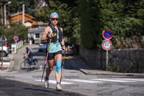 01.09.2021, xkvx, Biathlon Training Font Romeu, v.l. Marion Wiesensarter (Germany)  