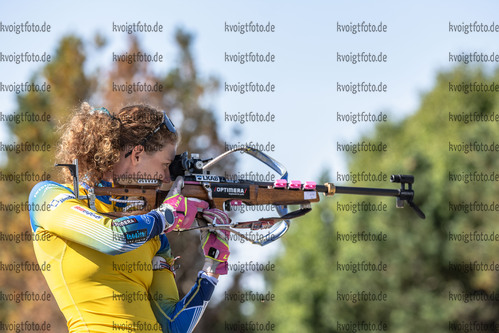 08.09.2021, xleox, Biathlon Training Font Romeu, v.l. Hanna Oberg (Sweden)  