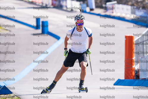 09.09.2021, xkvx, Biathlon Deutsche Meisterschaften Arber, Training Herren, v.l. Tim Grotian (Germany)  