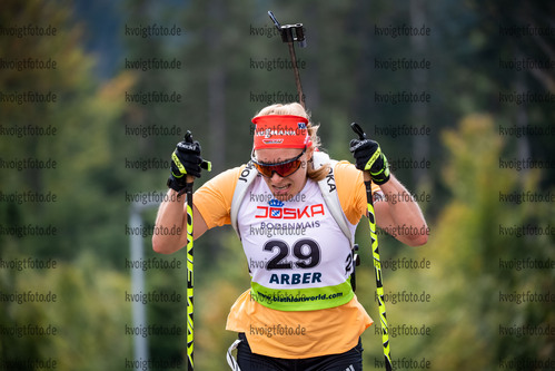 10.09.2021, xkvx, Biathlon Deutsche Meisterschaften Arber, Einzel Damen, v.l. Hanna Kebinger (Germany)  