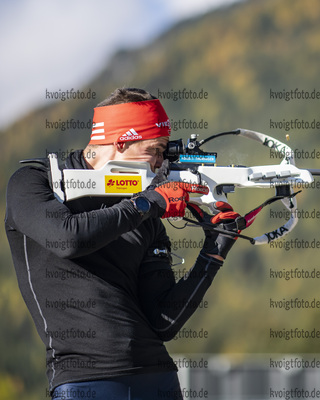 22.10.2021, xkvx, Biathlon Training Antholz-Anterselva, v.l. Philipp Horn (Germany)  