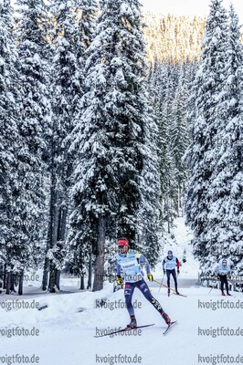 06.11.2021, xmlx, Biathlon - Langlauf Training Davos, v.l. Sabrina Braun (Germany)  