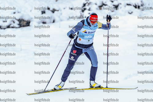06.11.2021, xmlx, Biathlon - Langlauf Training Davos, v.l. Denise Herrmann (Germany)