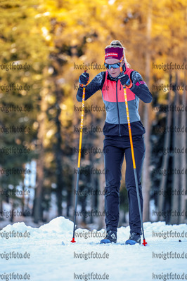 06.11.2021, xmlx, Biathlon Training Lenzerheide, v.l. Maren Hammerschmidt (Germany)
