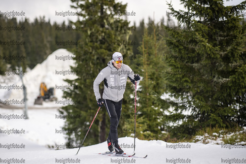 10.11.2021, xkvx, Biathlon Training Sjusjoen, v.l. Sturla Holm Laegreid (Norway)  