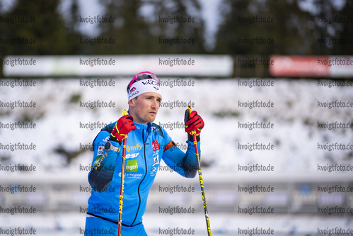 10.11.2021, xkvx, Biathlon Training Sjusjoen, v.l. Fabien Claude (France)  