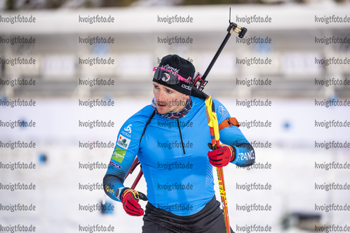 11.11.2021, xkvx, Biathlon Training Sjusjoen, v.l. Fabien Claude (France)  