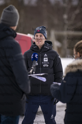 12.11.2021, xkvx, Biathlon Training Sjusjoen, v.l. Erlend Bjoentegaard (Norway)  
