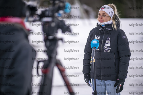 12.11.2021, xkvx, Biathlon Training Sjusjoen, v.l. Tiril Eckhoff (Norway)  