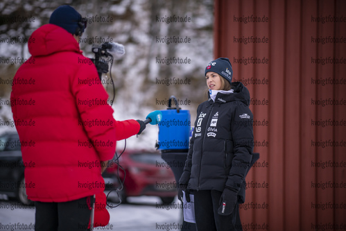 12.11.2021, xkvx, Biathlon Training Sjusjoen, v.l. Ida Lien (Norway)  