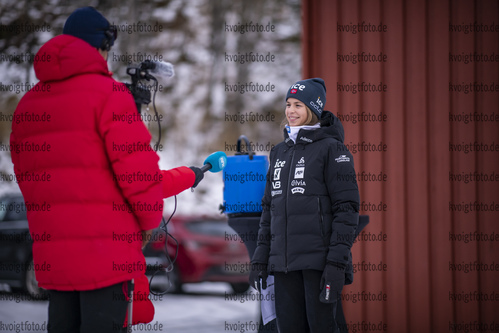 12.11.2021, xkvx, Biathlon Training Sjusjoen, v.l. Ida Lien (Norway)  