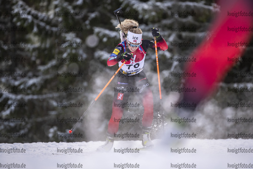 13.11.2021, xkvx, Season Opening Sjusjoen - Sprint Women, v.l. Tiril Kampenhaug Eckhoff (Norway)  