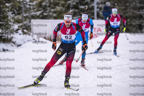 13.11.2021, xkvx, Season Opening Sjusjoen - Sprint Men, v.l. Martin Nevland (Norway)  