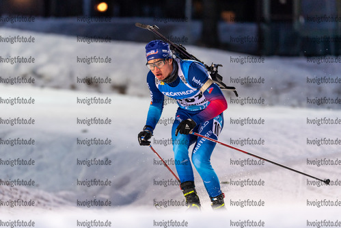 28.11.2021, xkvx, Biathlon IBU World Cup Oestersund, Sprint Men, v.l. Niklas HARTWEG (Switzerland) in aktion / in action competes