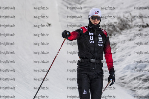 01.12.2021, xkvx, Biathlon IBU World Cup Oestersund, Training Women and Men, v.l. Johannes Thingnes Boe (Norway) in aktion / in action competes