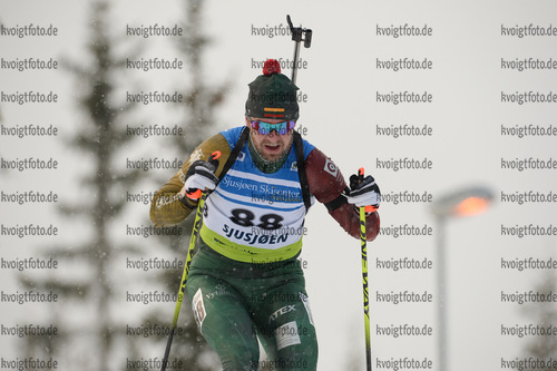 03.12.2021, xetx, Biathlon IBU Cup Sjusjoen, Sprint Men, v.l. Stepan Terentjev (LITHUANIA)  / 