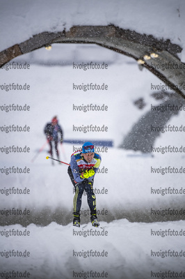 09.12.2021, xkvx, Biathlon IBU World Cup Hochfilzen, Training Women and Men, v.l. Ski Technician Niklas Kellerer (Germany) in aktion / in action competes